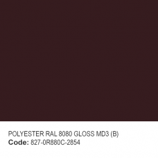 POLYESTER RAL 8080 GLOSS MD3 (B)